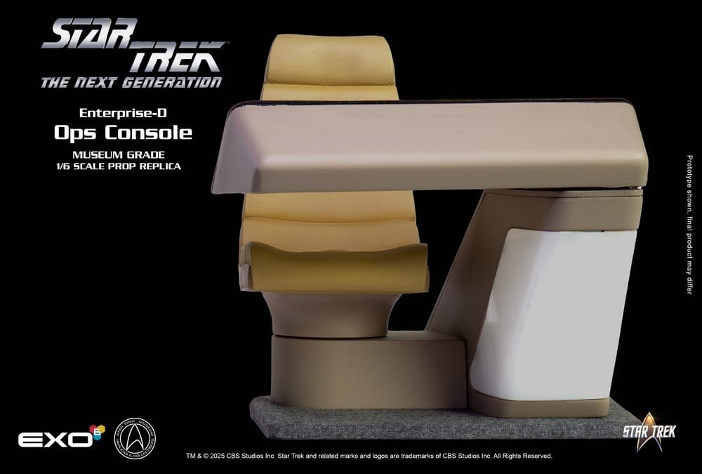 Star Trek: The Next Generation Replik 1/6 Enterprise-D Bridge Consoles Set