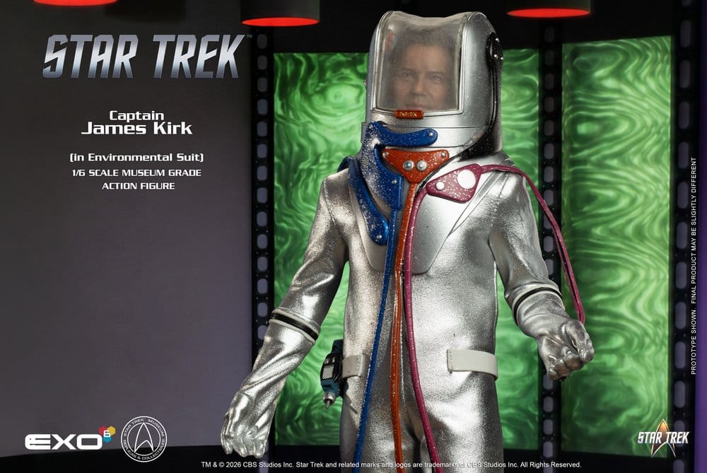 Star Trek: Die Original-Serie Actionfigur 1/6 Captain James T. Kirk (in Environmental Suit) 29 cm