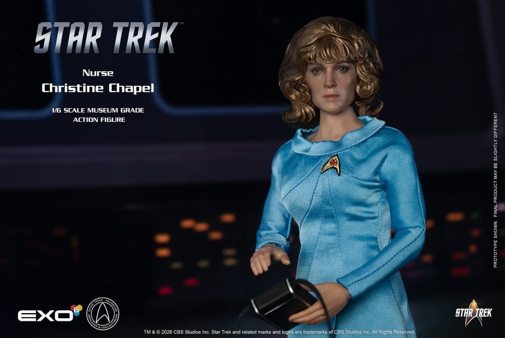 Raumschiff Enterprise Museum Grade Actionfigur 1/6 Nurse Christine Chapel 28 cm