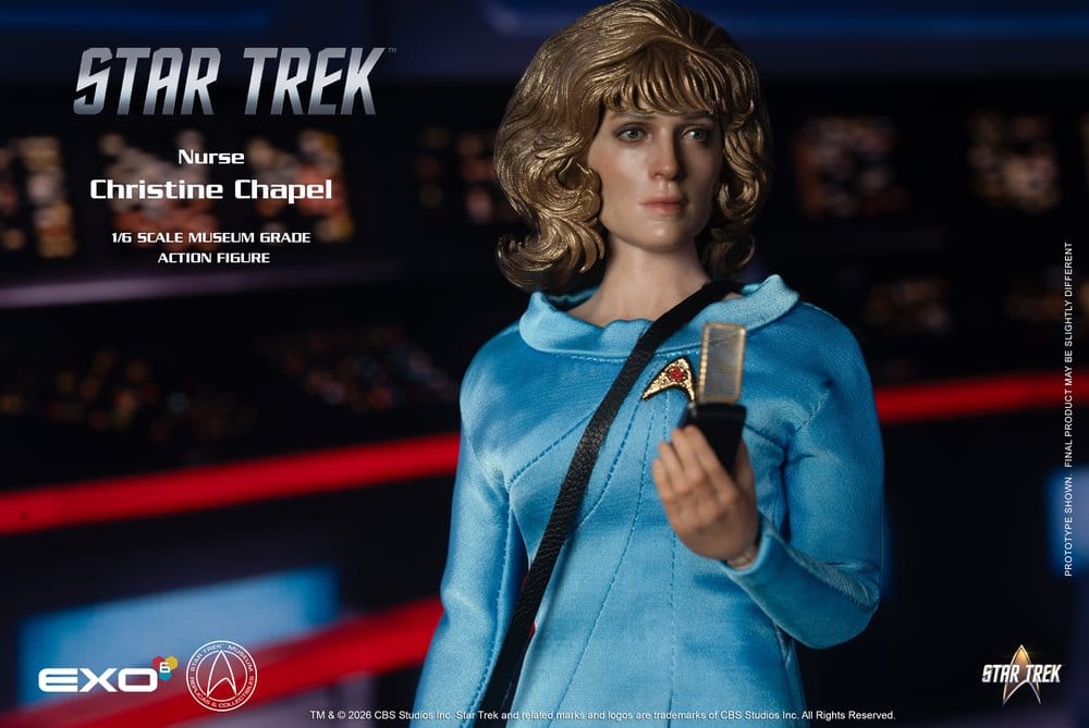 Raumschiff Enterprise Museum Grade Actionfigur 1/6 Nurse Christine Chapel 28 cm