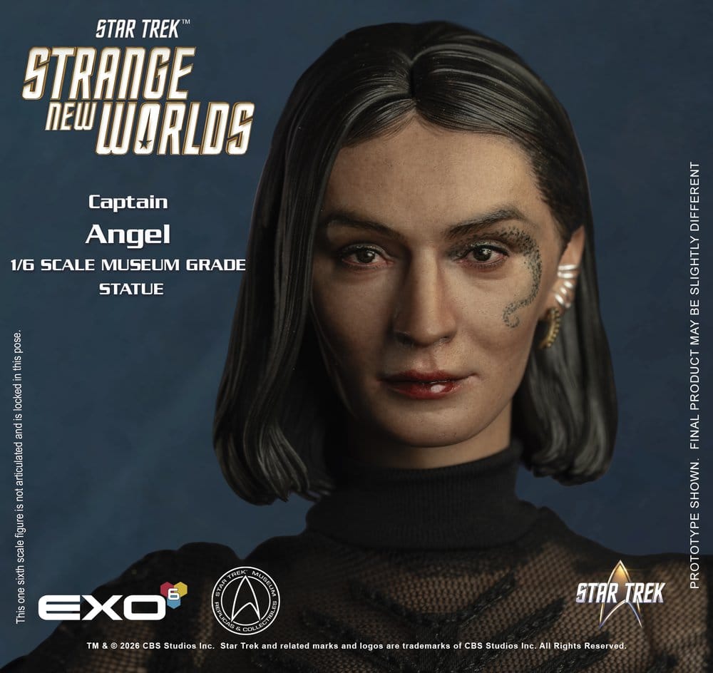 Star Trek: Strange New Worlds Mixed Media Figur 1/6 Captain Angel 28 cm