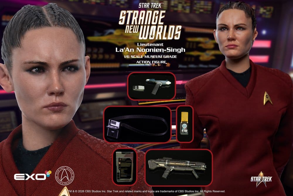 Star Trek: Strange New Worlds Actionfigur 1/6 Lt. La'An Noonien-Singh 28 cm