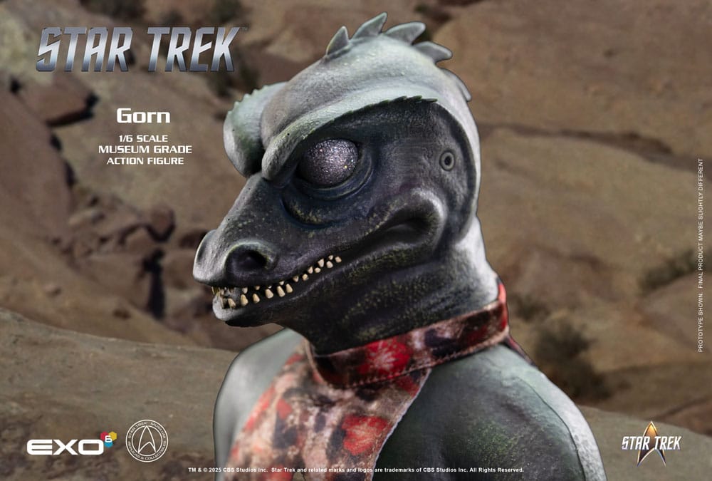 Raumschiff Enterprise Actionfigur 1/6 Gorn 31 cm
