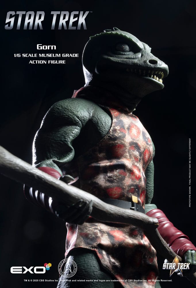 Raumschiff Enterprise Actionfigur 1/6 Gorn 31 cm