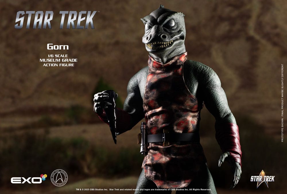 Raumschiff Enterprise Actionfigur 1/6 Gorn 31 cm