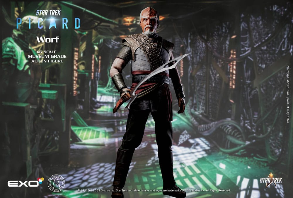 Star Trek: Picard Actionfigur 1/6 Worf 30 cm