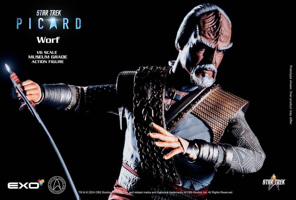Star Trek: Picard Actionfigur 1/6 Worf 30 cm