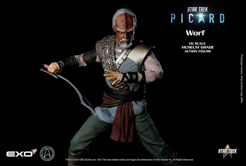 Star Trek: Picard Actionfigur 1/6 Worf 30 cm