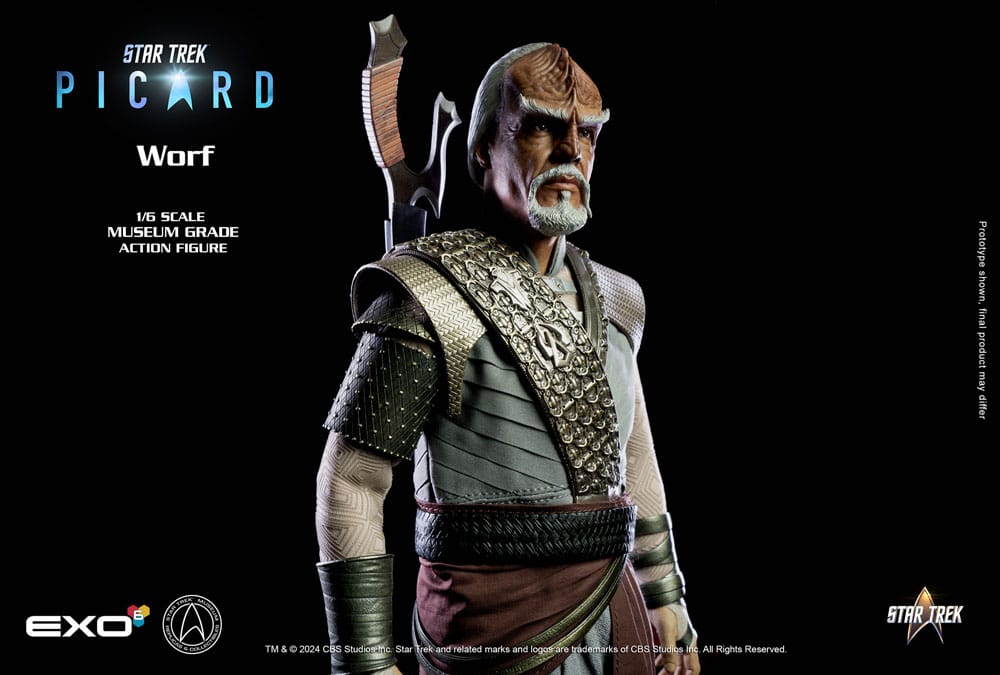 Star Trek: Picard Actionfigur 1/6 Worf 30 cm