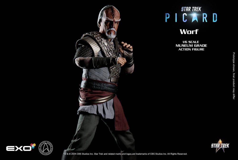 Star Trek: Picard Actionfigur 1/6 Worf 30 cm