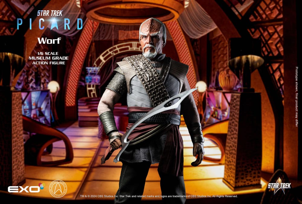 Star Trek: Picard Actionfigur 1/6 Worf 30 cm