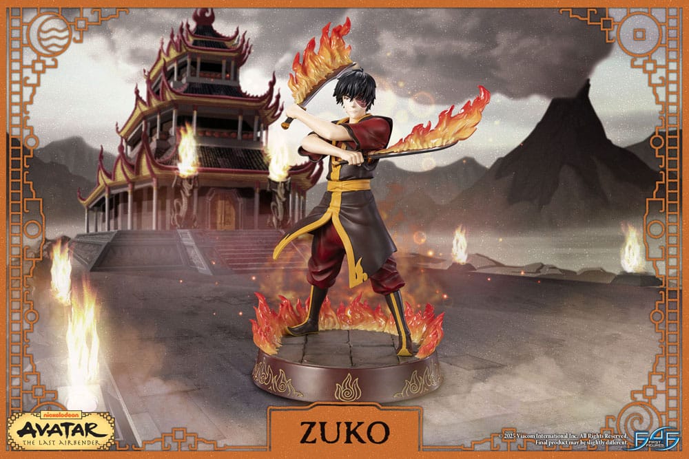 Avatar Der Herr der Elemente Statue Zuko 32 cm   