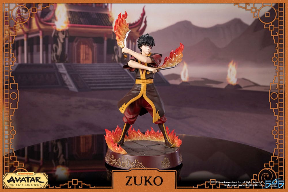 Avatar Der Herr der Elemente Statue Zuko 32 cm   