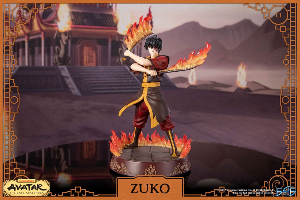 Avatar Der Herr der Elemente Statue Zuko 32 cm   