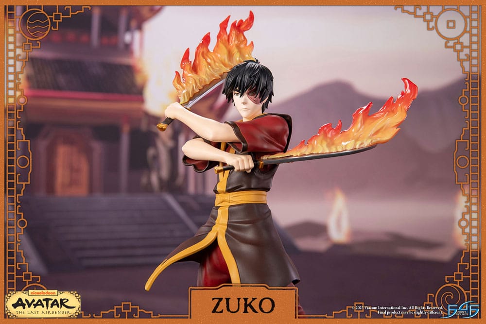 Avatar Der Herr der Elemente Statue Zuko 32 cm   