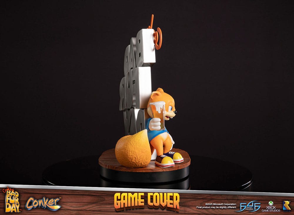 Conker´s Bad Fur Day Statue Game Cover Standard Edition 45 cm 