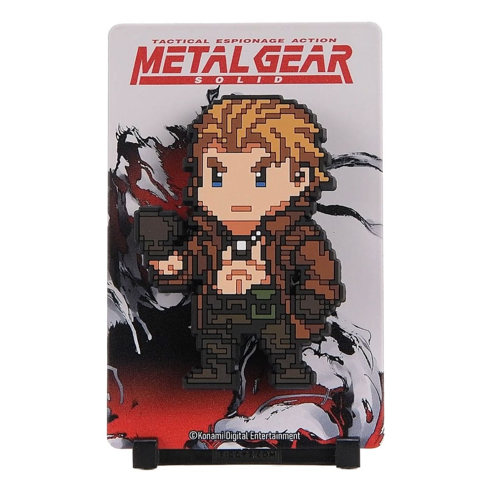 Metal Gear Solid 1 FiGGYZ Magnet-Sammelfigur Liquid Snake 11 cm