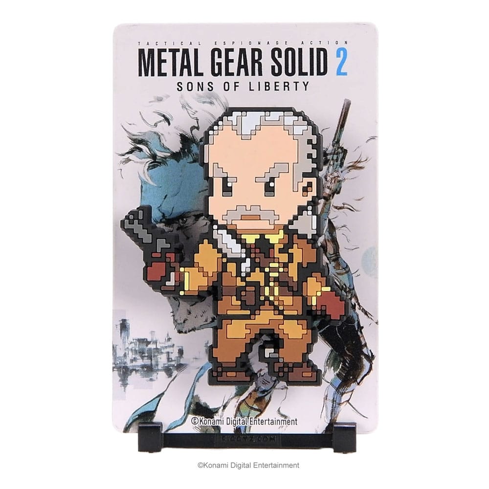 Metal Gear Solid 2 FiGGYZ Magnet-Sammelfigur Revolver Ocelot 11 cm