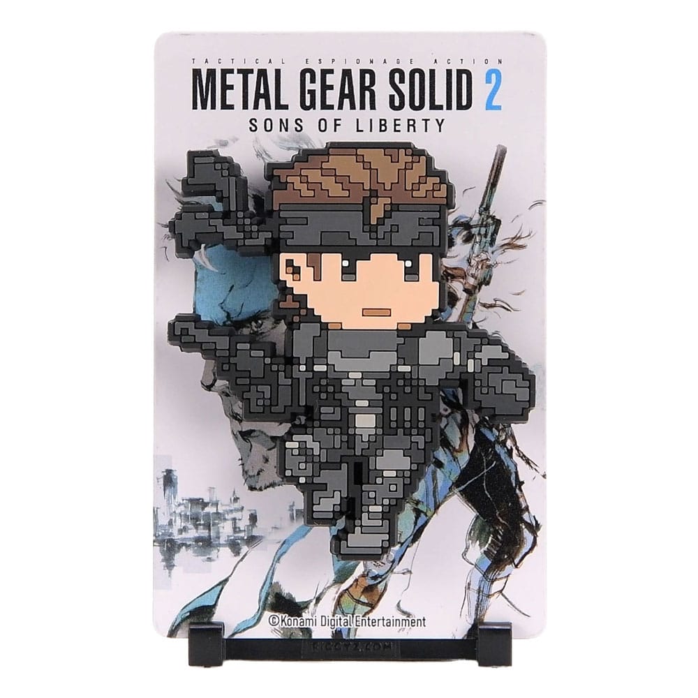 Metal Gear Solid 2 FiGGYZ Magnet-Sammelfigur Solid Snake (Hero Pose) 11 cm