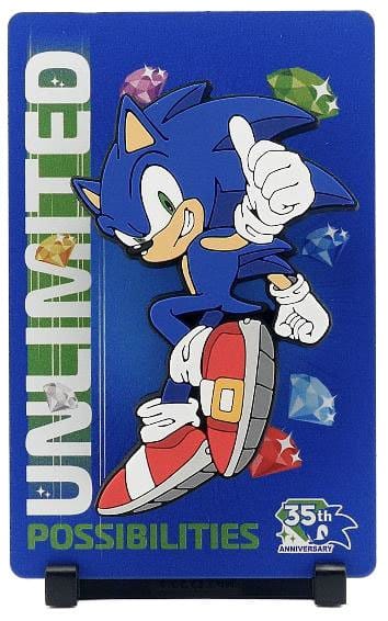 Sonic The Hedgehog FiGGYZ Magnet-Sammelfigur OGz Sonic 35th Anniversary 9 cm