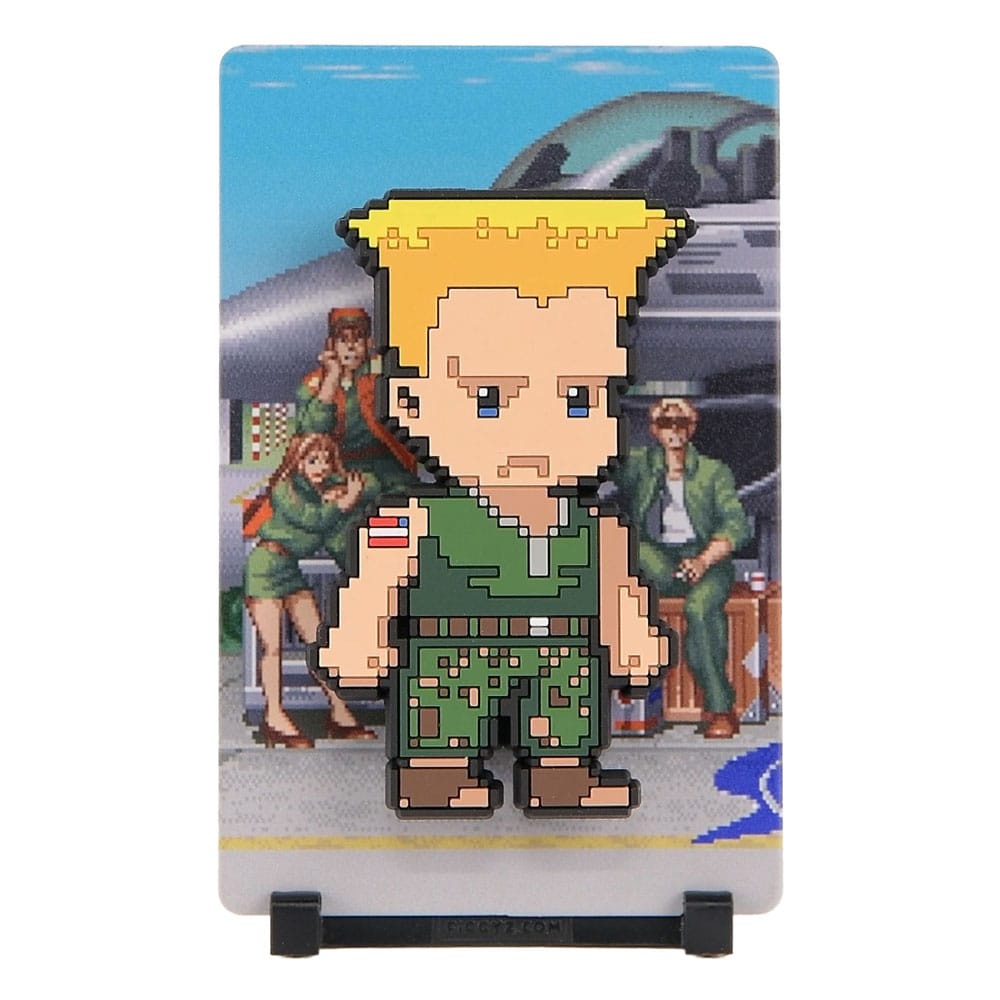 Street Fighter 2 FiGGYZ Magnet-Sammelfigur Guile 11 cm