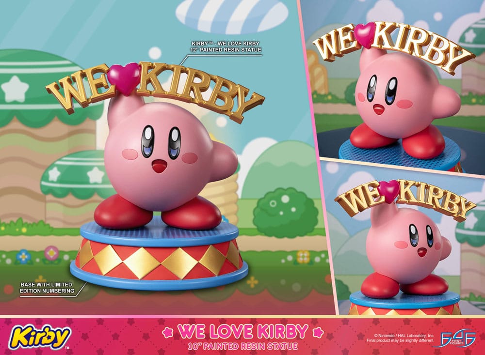 Kirby Statue We Love Kirby 24 cm 