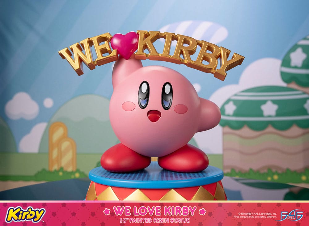 Kirby Statue We Love Kirby 24 cm 