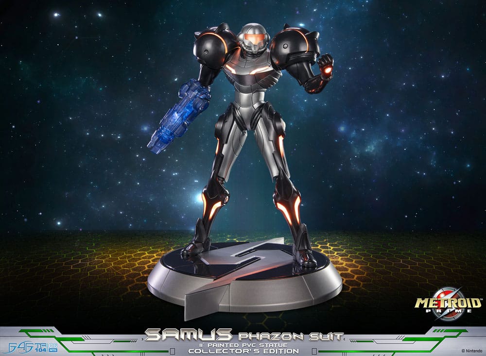Metroid Prime PVC Statue Samus Phazon Suit Collector´s Edition 28 cm 