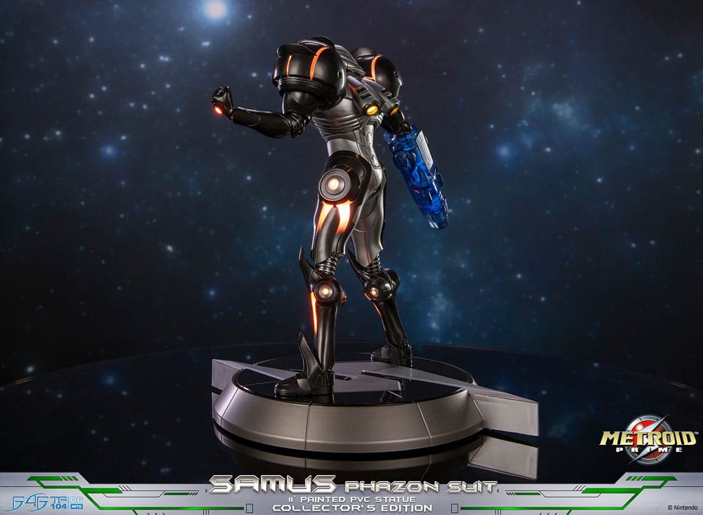 Metroid Prime PVC Statue Samus Phazon Suit Collector´s Edition 28 cm 
