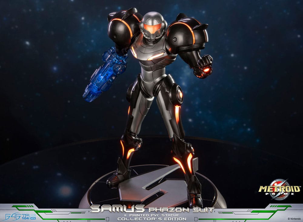 Metroid Prime PVC Statue Samus Phazon Suit Collector´s Edition 28 cm 