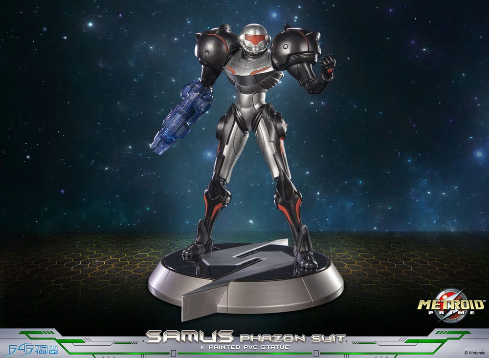 Metroid Prime PVC Statue Samus Phazon Suit Standard Edition 28 cm  