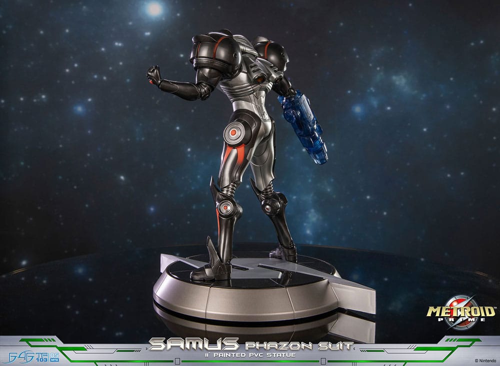 Metroid Prime PVC Statue Samus Phazon Suit Standard Edition 28 cm  