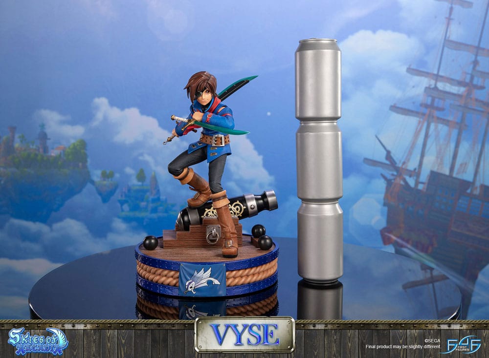 Skies of Arcadia Statue Vyse Standard Edition 31 cm