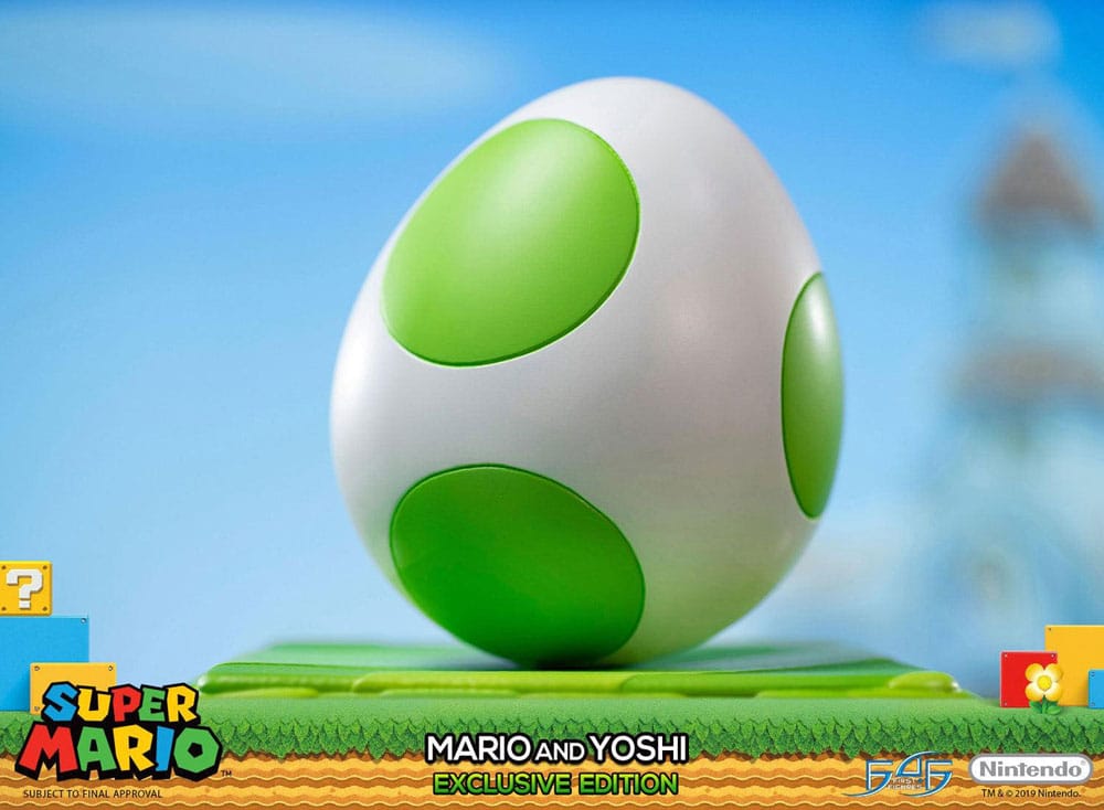 Super Mario Statue Mario & Yoshi Exclusive Edition 48 cm