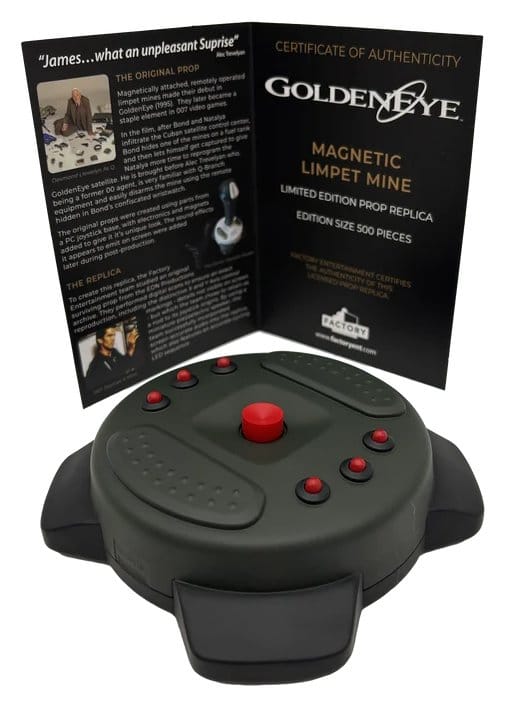 James Bond Prop Replik 1/1 GoldenEye Magnetic Limpet Mine 33 cm Limited Edition