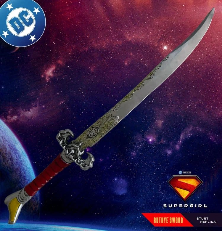 Supergirl LARP Stunt Prop Replik 1/1 Ruthye Sword 74 cm