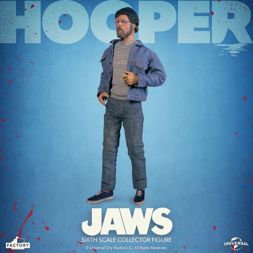 Der weiße Hai Actionfigur 1/6 Hooper 15 cm