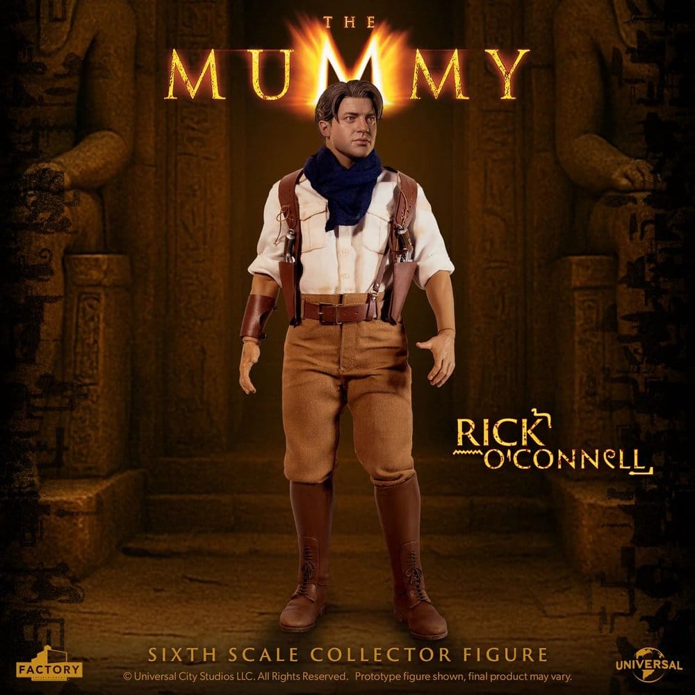 Die Mumie Actionfigur 1/6 Rick O’Connell 30 cm