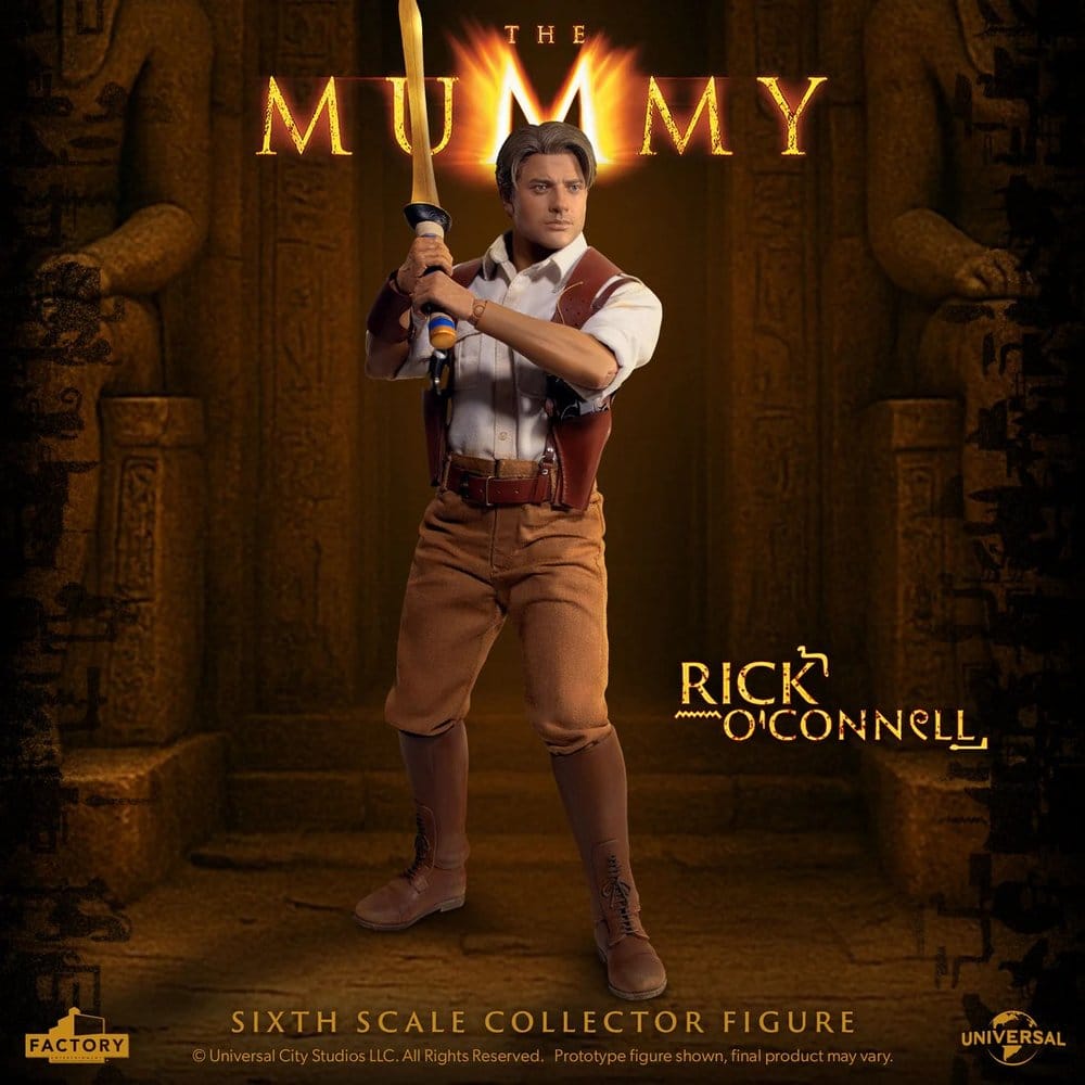 Die Mumie Actionfigur 1/6 Rick O’Connell 30 cm