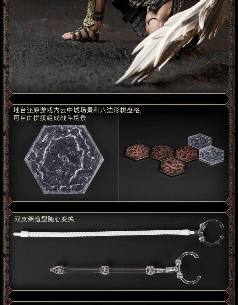 Heroes of Might and Magic III Actionfigur 1/12 Archangel (Deluxe Version) 15 cm