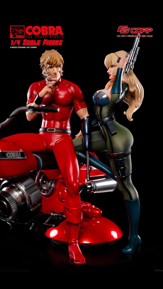 Space Pirate Cobra Statue 1/4 Cobra & Jane Royal (Spacesuit Ver.) 47 cm 