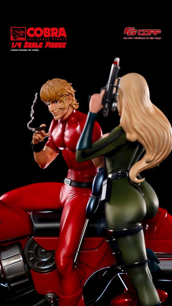 Space Pirate Cobra Statue 1/4 Cobra & Jane Royal (Spacesuit Ver.) 47 cm 