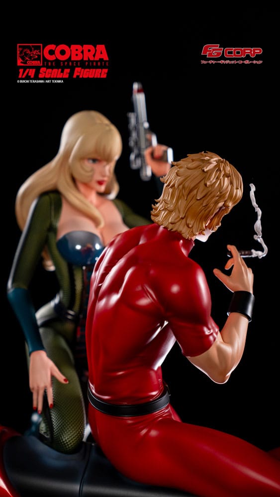 Space Pirate Cobra Statue 1/4 Cobra & Jane Royal (Spacesuit Ver.) 47 cm 