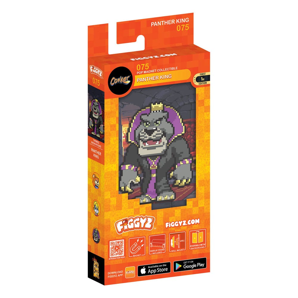 Conker's Bad Fur Day FiGGYZ Magnet-Sammelfigur Panther King 11 cm