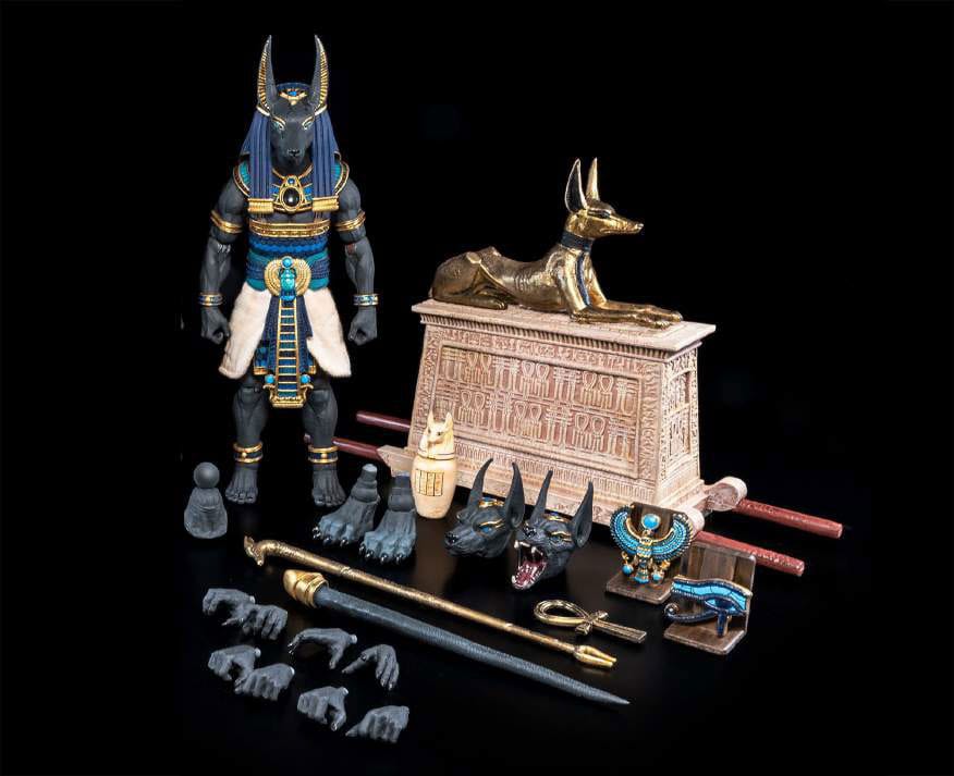 Figura Obscura Actionfigur Anubis Black & Blue  