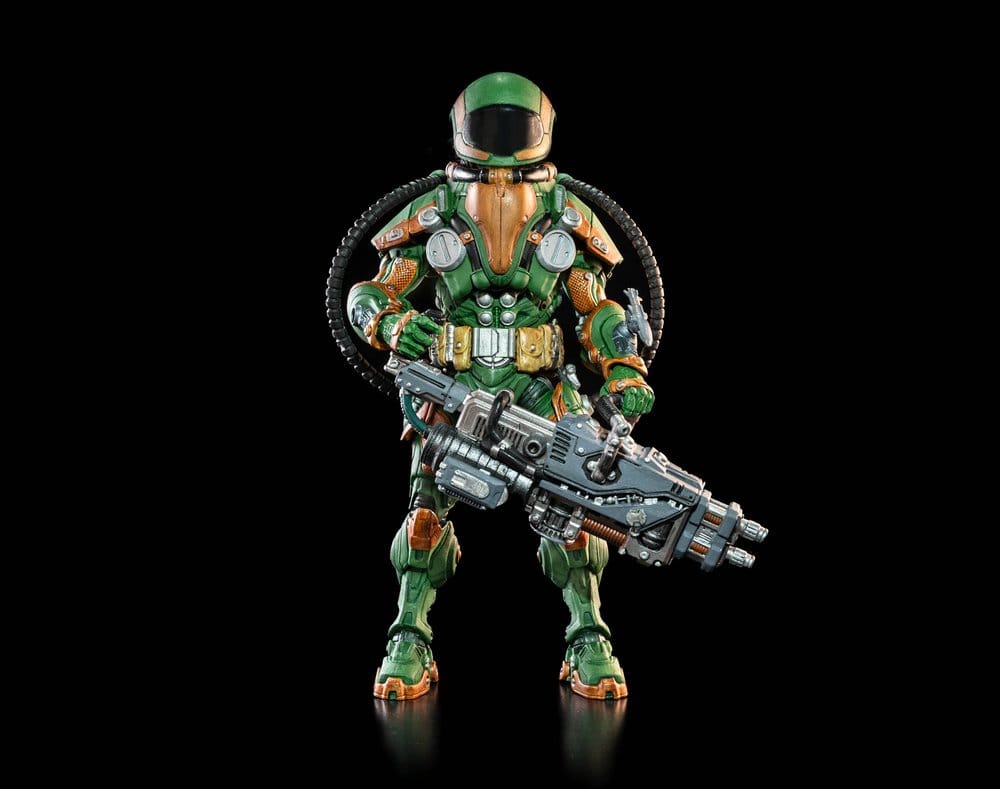 Cosmic Legions Actionfigur T.U.5.C.C. Heavy Gunner   