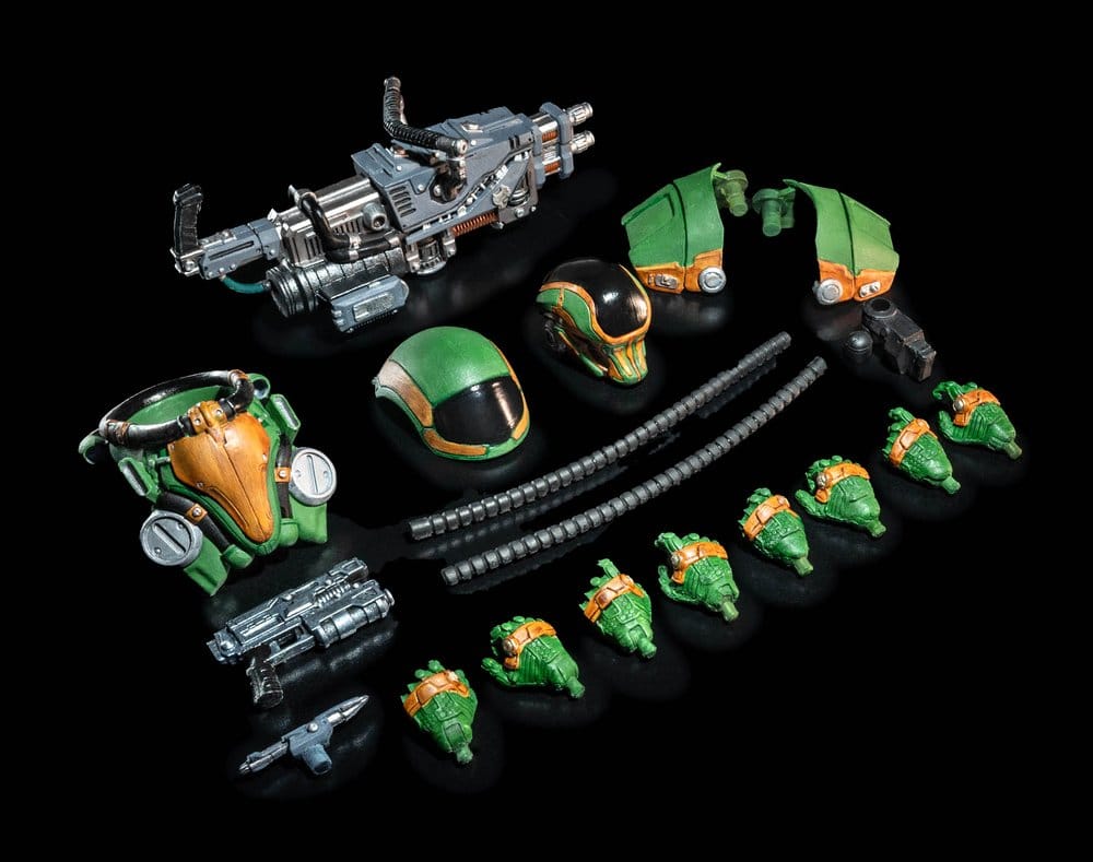 Cosmic Legions Actionfigur T.U.5.C.C. Heavy Gunner   