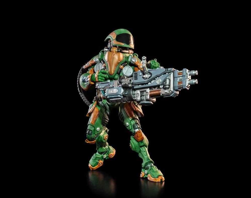 Cosmic Legions Actionfigur T.U.5.C.C. Heavy Gunner   