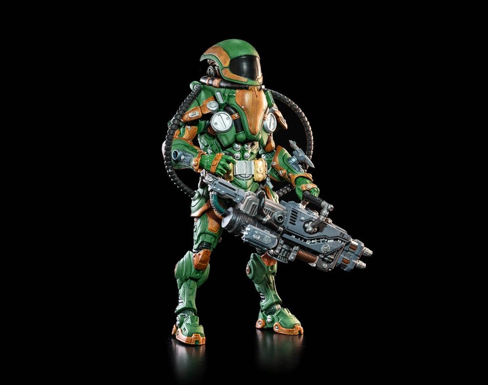 Cosmic Legions Actionfigur T.U.5.C.C. Heavy Gunner   