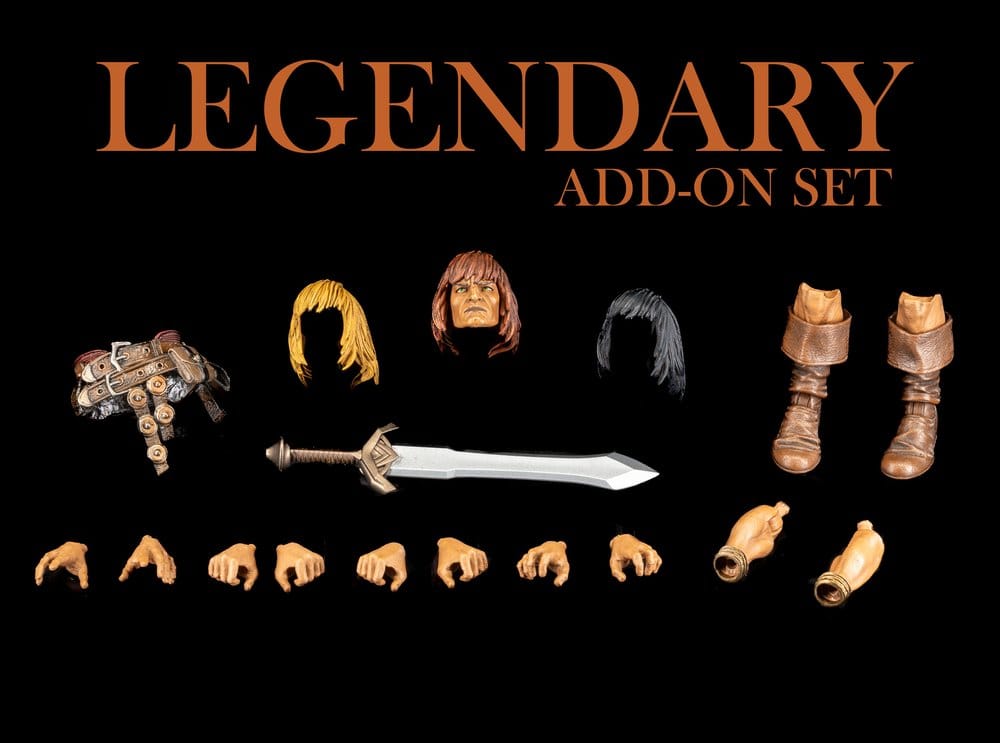 Mythic Legions: Reinforcement 3 Zubehör-Set für Actionfiguren Legendary Add-On Set